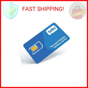Tello Mobile - Bring Your Own Phone - 3 in 1 SIM Card Kit - Zdjęcie 1 z 2