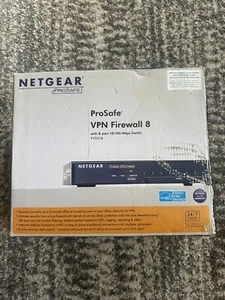 Netgear FVS318 ProSafe VPN Firewall 8 Port 10/100 Mbps Switch - Picture 1 of 4
