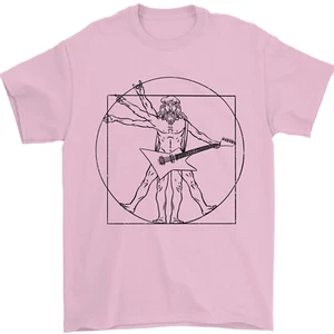 Antiguo Rocker Vitrubio Guitarrista Divertido Guitarra Camiseta Hombre 100% - Imagen 1 de 101