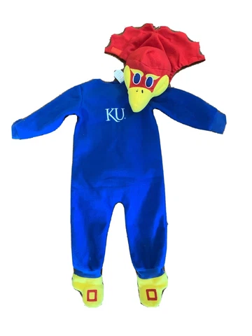 University of Kansas Jayhawks Mascot Costume for Child Size 18-24M Cover