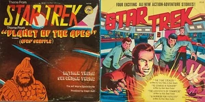 2LPS  Star Trek Theme From Planet of the Apes Album LP Vinyl Record Ape's - Picture 1 of 7
