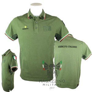 POLO MILITARE ESERCITO ITALIANO ORIGINALE Libera Vendita - Picture 1 of 5
