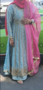 Faika Karim pakistani indian asian party wear dress for women - Picture 1 of 21