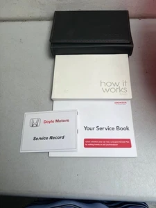 HONDA CIVIC MK9 2014 OWNERS MANUAL HANDBOOK SERVICE BOOK & WALLET - Picture 1 of 1