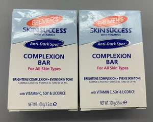 Lot of 2 bars Palmer's Skin Success Complexion Bar Soap Anti Dark Spot 3.5oz - Picture 1 of 5