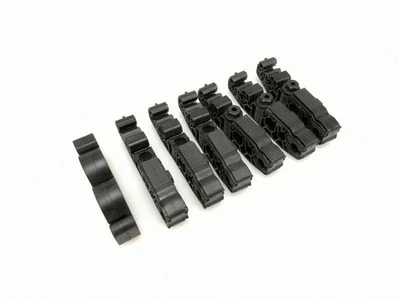 2008 BMW 528i 528xi E60 5-Series Fuel Line Clip Bracket Set OEM 16127176926 - Image 1 of 4