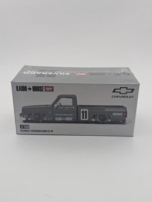 Mini GT Kaido House Chevy Silverado V2 Grey #160 NIB Diecast Collab - Image 1 of 3