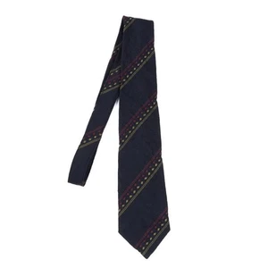 COMME des GARCONS HOMME Silk Wool Bias Stripe Tie Size Free(K-163230) - Picture 1 of 7