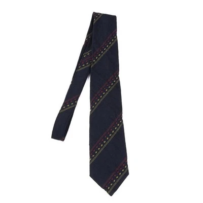 COMME des GARCONS HOMME Silk Wool Bias Stripe Tie Size Free(K-163230) - Image 1 of 4