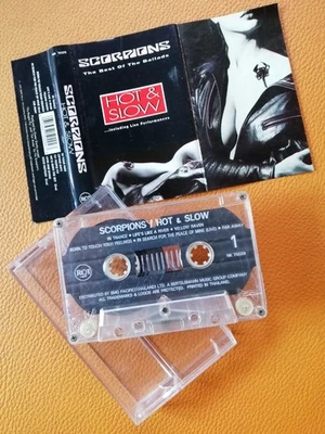SCORPIONS [ HOT & SLOW ] ORIGINAL CASSETTE THAILAND EDITION - Image 1 of 2