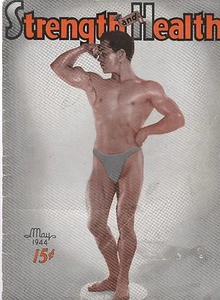 Strength and Health Magazine-May 1944 Issue-Fred Currie Cover - Bild 1 von 2