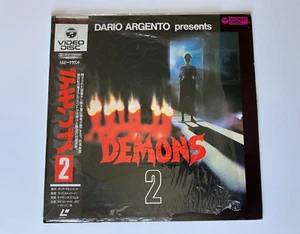 DEMONS 2 (1986) - JAPANESE LASERDISC. VG COND STILL IN PARTIAL SHRINK WRAP! - Picture 1 of 4