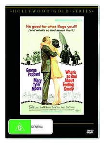 WHAT'S SO BAD ABOUT FEELING GOOD? DVD 1968 NEW George Peppard, Mary Tyler Moore - Foto 1 di 1