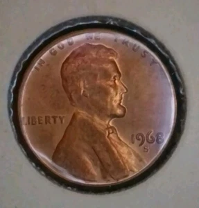 1968-S Lincoln Memorial Cent (Item #383) - Picture 1 of 2