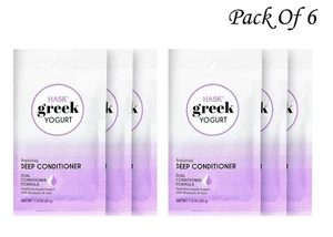 Hask Greek Yogurt Repairing Deep Conditioner, Dual Formula, 1.8 fl. oz (6 Pack) - Picture 1 of 6