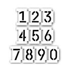 Practical Letters Numbers Stencils Templates for Painting Address