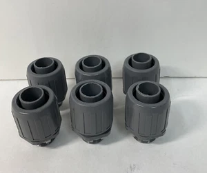 Qty = 6:Conduit Fittings 3/4" FNMC-B PVC Straight Connectors Liquid Tight - Picture 1 of 5