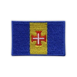 Flag of Madeira - 2" Patch/Badge Embroidered - Picture 1 of 1