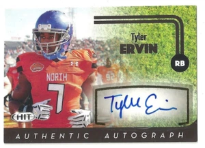 2016 SAGE HIT FOOTBALL - TYLER ERVIN ROOKIE AUTO - A-98 - TEXANS - SAN JOSE ST. - Picture 1 of 2