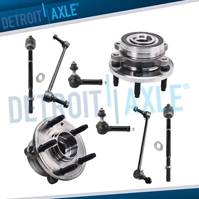 Bujes de cojinete de rueda delantera 8 piezas barras estabilizadoras para Ford Police Interceptor Sedán Foto 1 de 4