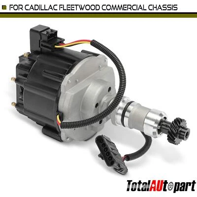 Distribuidor con tapa y rotor para chasis comercial Cadillac Fleetwood DeVille 1990 Foto 1 de 4