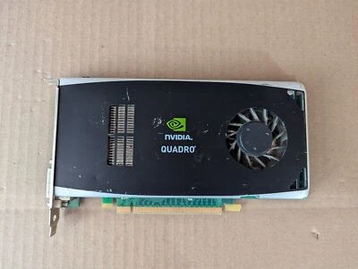 HP NVIDIA QUADRO FX 1800 768MB GDDR3 DUAL DP DVI-I GRAPHIC CARD 508284-001 - Image 1 of 4