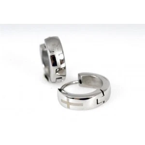 Pendiente "Cruz" - Acero inoxidable (*NUEVO*)(*EMBALAJE ORIGINAL*) - Imagen 1 de 1