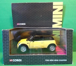 Corgi Classics 1:36 CC86504 2001 New Age BMW Mini Cooper in Dakar gelb neuwertig - Bild 1 von 8