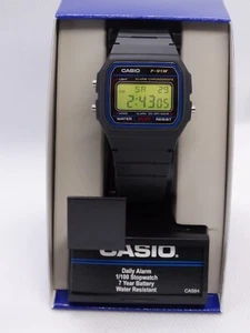 Custom Casio F91W Green Color Screen Mod - Picture 1 of 10