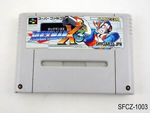 Rockman X3 Super Famicom importation japonaise SFC SNES Nintendo Mega Man JP vendeur américain