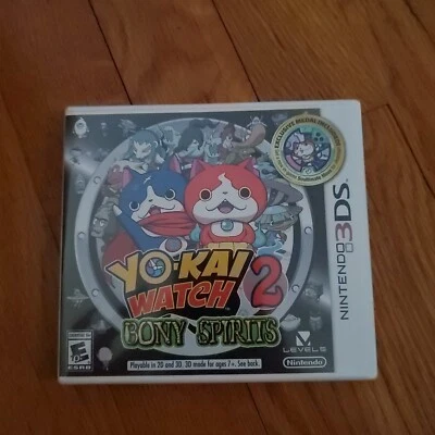 Brand New Factory Sealed YO-KAI WATCH 2 Bony Spirits Nintendo 3DS RARE - Image 1 of 4