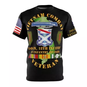 AOP - Army - Vietnam Combat Veteran - 2nd Battalion, 18th Infantry 1st Infantry - Picture 1 of 9