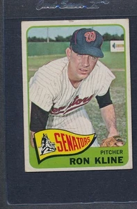 1965 Topps #056 Ron Kline Senators VG/EX *3099 - Bild 1 von 1