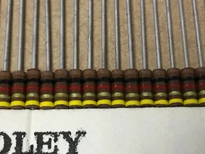(1 PC) AB RCR07G102JS Resistor Carb Comp 1/4W 1.0K OHM 5% S-Level - Picture 1 of 1