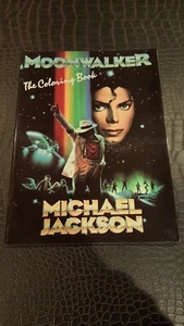 Libro para colorear vintage de Michael Jackson Moonwalker 1989, ¡excelente! - Imagen 1 de 4