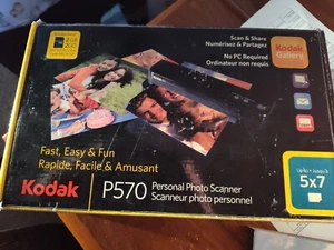 Kodak P570 Personal Handheld Photo Scanner 5x7  Accessories OPEN BOX No Sd Card - Picture 1 of 1