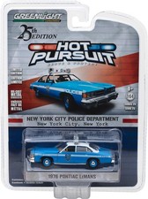 Greenlight 1:64 25TH Edition Hot Pursuit  NYPD 1976 Pontiac Lemans