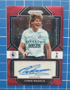 2022-23 Panini Prizm Premier League Chris Waddle Red Stars Tmall Auto