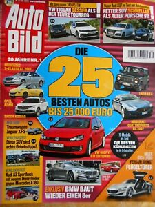 Auto Bild Nr. 30 vom 29.07.2016 Die besten 25 Autos bis 25.000 Euro