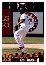 2008 Bakersfield Blaze Grandstand 8 J.B.Diaz Dominican Republic DR Baseball Card