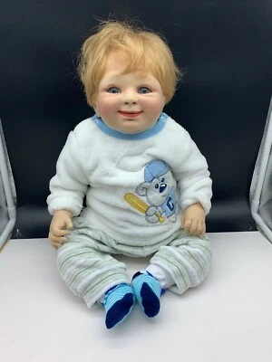 Petra Lechner Künstlerpuppe Vinyl Puppe 53 cm. Top Zustand  - Bild 1 von 3