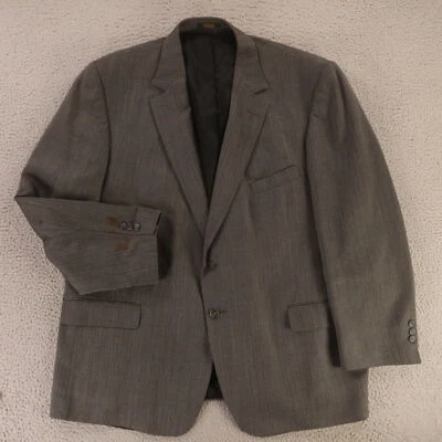 Chaqueta de Colección Espiga 2XL Gris 100% Lana Blazer Abrigo Deportivo 50R Foto 1 de 4
