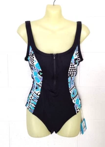 BAKU Size 8 BNWT, One Piece Zip Maillot bathers swimwear, Rrp $169.95 - Picture 1 of 6