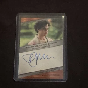 Game of Thrones Legends of the Realm Auto Toby Sebastian as Trystane Martell - Picture 1 of 3