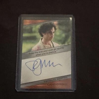 Game of Thrones Legends of the Realm Auto Toby Sebastian as Trystane Martell - Image 1 of 3