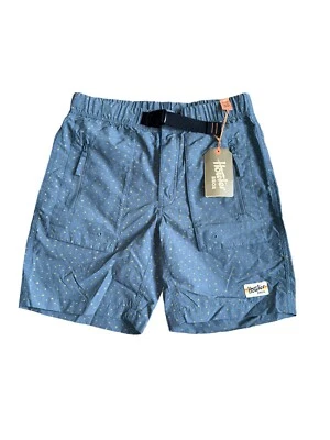 Shorts híbrido Howler Bros. masculino tamanho 30 cinza elástico cintura bolsos de náilon - Imagem 1 de 4