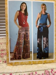 Butterick Pattern B6750 Misses' Shorts Pants Wide or Flare Variations SZ XS-M - Picture 1 of 3