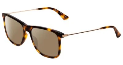 Police SPL572 经典设计师偏光太阳镜棕色银色 56 毫米 4 种可选 — 第 1/4 张图片