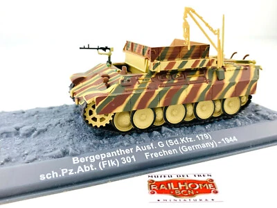 Cars Of Combat Altaya 1:72 - Bergepanther Ausf. G - Frechen (Germany) 1944 - Image 1 of 2