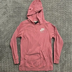 Nike Just Do It NSW Vintage Gym Sweatshirt Hoodie Damen Large Pink Leicht - Bild 1 von 8